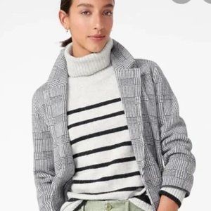 SOLD J.Crew Sweater Blazer Houndstooth Size XS